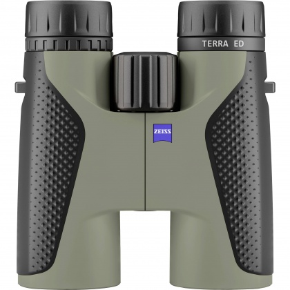 Zeiss Terra ED 10x42 Binoculars, Black/Velvet Green