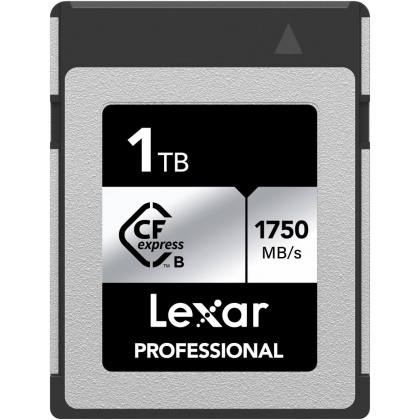 Lexar 1TB CFexpress 4.0 Type B SILVER, R3600/W3000MB/s Lexar 1TB CFexpress 4.0 Type B SILVER, R3600/W3000MB/s