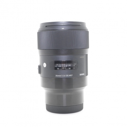 Used Sigma 35mm f1.4 DG HSM Art lens for Sony FE Used Sigma 35mm f1.4 DG HSM Art lens for Sony FE