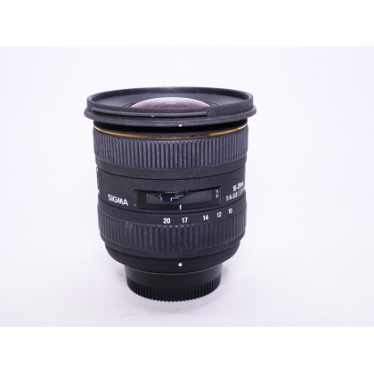 Used Sigma EX 10-20mm f4-5.6 DC HSM lens for Nikon Used Sigma EX 10-20mm f4-5.6 DC HSM lens for Nikon