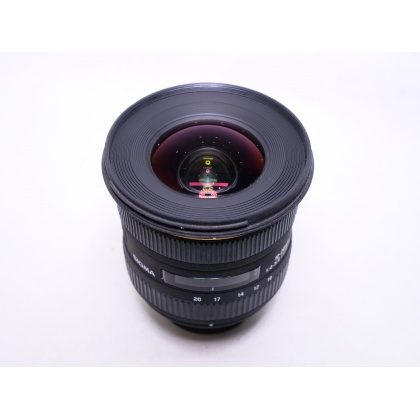 Used Sigma EX 10-20mm f4-5.6 DC HSM lens for Nikon Used Sigma EX 10-20mm f4-5.6 DC HSM lens for Nikon