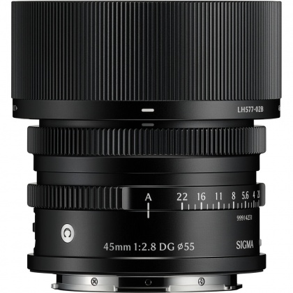 Sigma AF 45mm F2.8 DG I C lens for L-Mount, Black Sigma AF 45mm F2.8 DG I C lens for L-Mount, Black