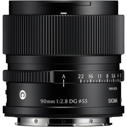Sigma AF 90mm F2.8 DG I C lens for L-Mount, Black