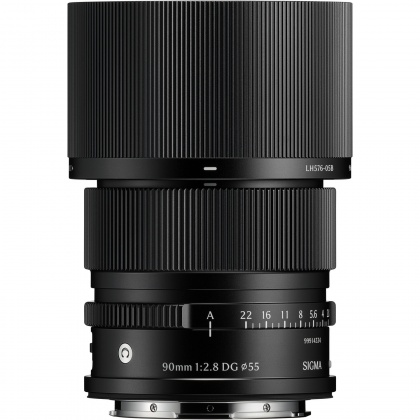 Sigma AF 90mm F2.8 DG I C lens for L-Mount, Black