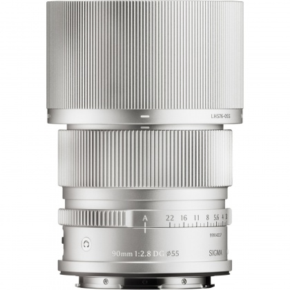 Sigma AF 90mm F2.8 DG I C lens for L-Mount, Silver