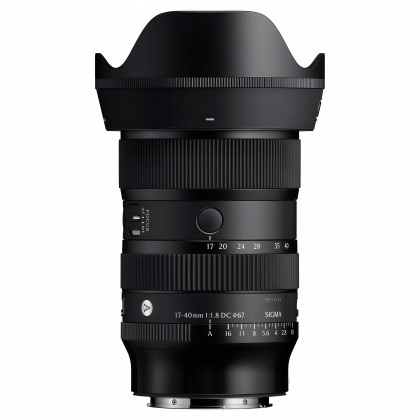 Sigma AF 17-40mm F1.8 DC Art lens for Lumix L-mount Sigma AF 17-40mm F1.8 DC Art lens for Lumix L-mount