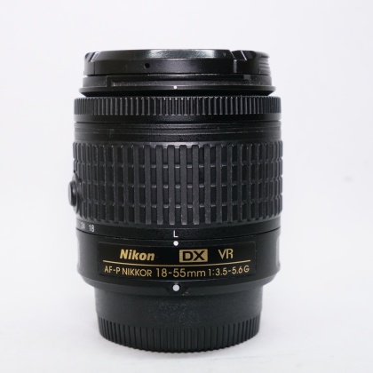 Used Nikon AF-P 18-55mm f3.5-5.6 G VR lens Used Nikon AF-P 18-55mm f3.5-5.6 G VR lens