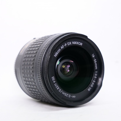 Used Nikon AF-P 18-55mm f3.5-5.6 G VR lens Used Nikon AF-P 18-55mm f3.5-5.6 G VR lens