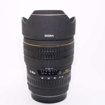 Used Sigma 15-30mm f3.5-4.5 EX lens for Canon EOS Used Sigma 15-30mm f3.5-4.5 EX lens for Canon EOS