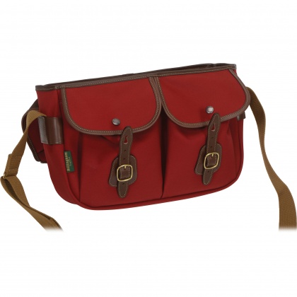 Billingham Hadley Pro Camera Shoulder Bag, Burgundy Canvas-Chocolate Trim