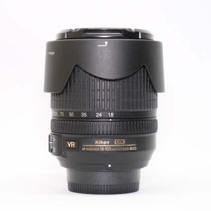Used Nikon AF-S 18-105mm f3.5-5.6 G ED VR lens Used Nikon AF-S 18-105mm f3.5-5.6 G ED VR lens