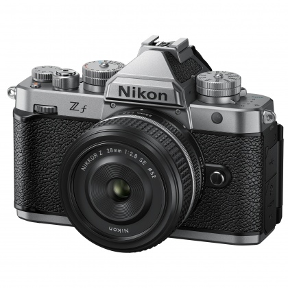Nikon Zf SL Mirrorless Camera with 40mm SE lens, Silver Nikon Zf SL Mirrorless Camera with 40mm SE lens, Silver