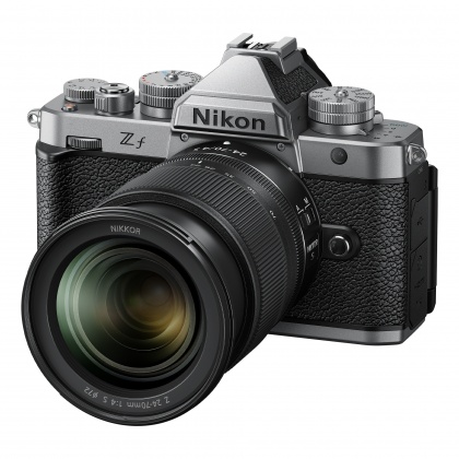 Nikon Zf SL Mirrorless Camera with 24-70 F4 lens, Silver Nikon Zf SL Mirrorless Camera with 24-70 F4 lens, Silver