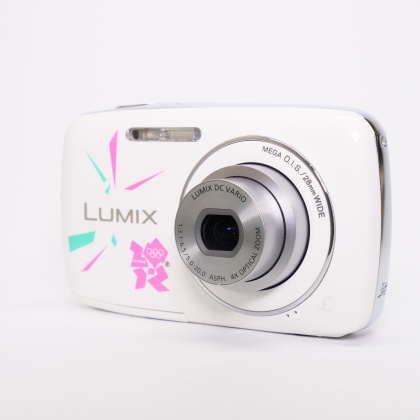 Used Panasonic Lumix S3 digital compact camera, London 2012 special edition Used Panasonic Lumix S3 digital compact camera, London 2012 special edition