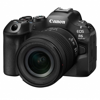 Canon EOS R6 Mark III Mirrorless Camera with RF 24-105mm F4-7.1 IS STM lens Canon EOS R6 Mark III Mirrorless Camera with RF 24-105mm F4-7.1 IS STM lens