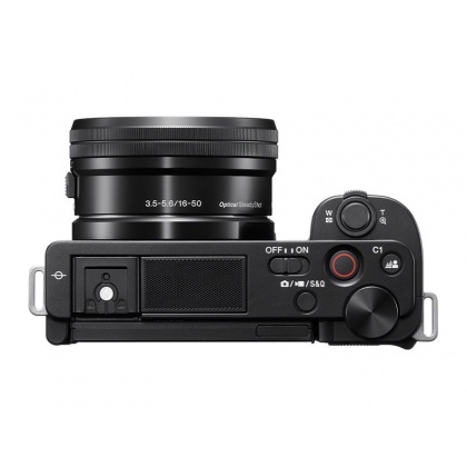 Sony ZV-E10L Interchangeable-lens Camera with 16-50 lens, grip, mic and card
