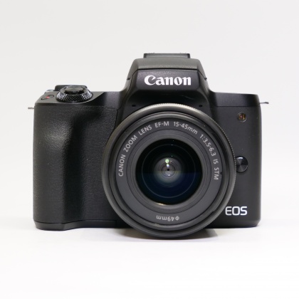 Used Canon EOS M50 Mk II Mirrorless camera with 15-45mm lens