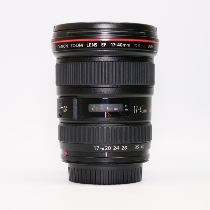 Used Canon EF 17-40mm f4 L USM lens Used Canon EF 17-40mm f4 L USM lens