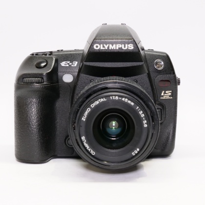 Used Olympus E-3 DSLR with 17.5-45mm lens