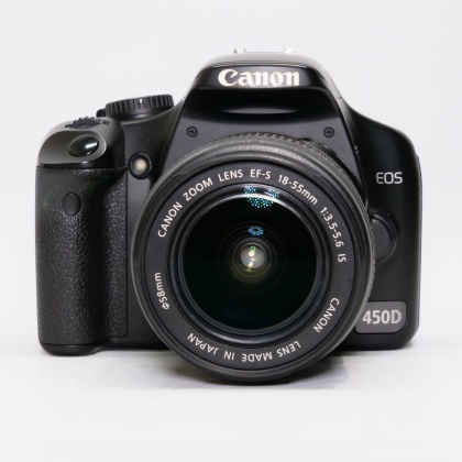 Used Canon EOS 450D DSLR with 18-55mm lens