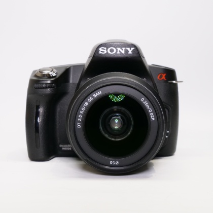 Used Sony Alpha 290 DSLR with 18-55mm lens