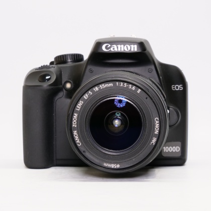 Used Canon EOS 1000D DSLR with 18-55mm lens
