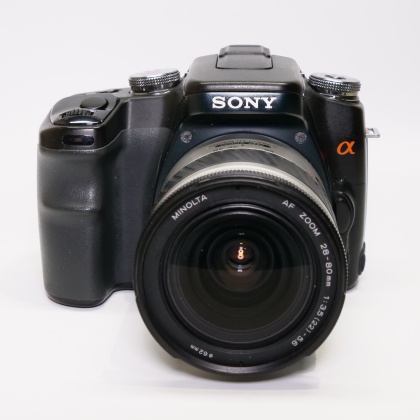 Used Sony Alpha 100 DSLR with 28-80mm lens