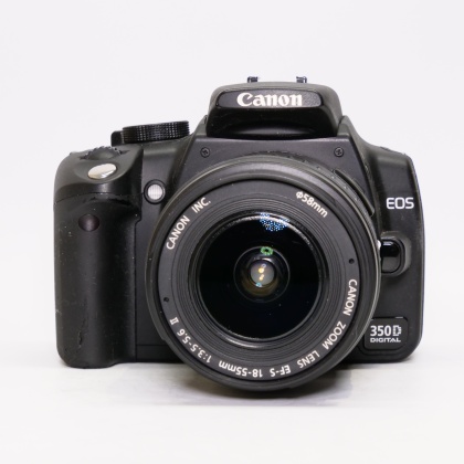 Used Canon EOS 350D DSLR with 18-55mm lens