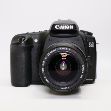 Used Canon EOS 20D DSLR with 28-80mm lens
