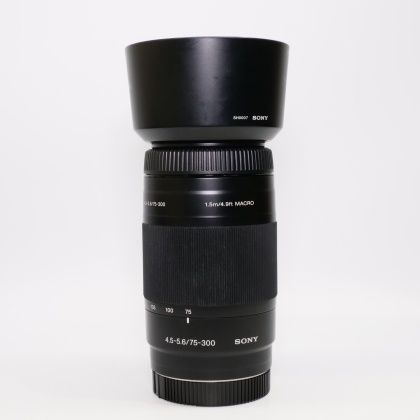 Used Sony SAM 75-300mm f4.5-5.6 lens