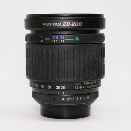 Used Pentax 28-200mm f3.8-5.6 FA IF lens Used Pentax 28-200mm f3.8-5.6 FA IF lens