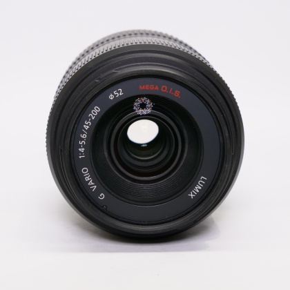 Used Panasonic G Vario 45-200mm f4-5.6 Mega OIS lens Used Panasonic G Vario 45-200mm f4-5.6 Mega OIS lens