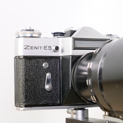 Used Zenith ES PhotoSniper 35mm SLR | 300mm & 58mm f2 lenses