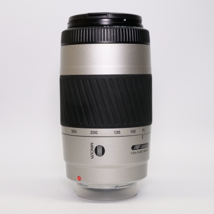 Used Minolta AF 75-300mm f4.5-5.6 lens Used Minolta AF 75-300mm f4.5-5.6 lens
