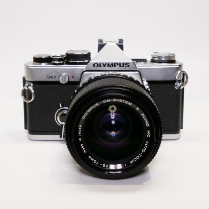 Used Olympus OM2 35mm SLR with 35-70mm lens Used Olympus OM2 35mm SLR with 35-70mm lens