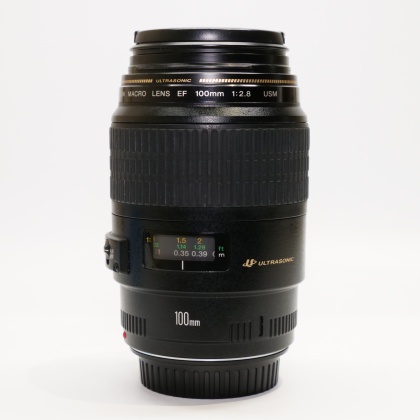 Used Canon EF 100mm f2.8 USM Macro lens Used Canon EF 100mm f2.8 USM Macro lens