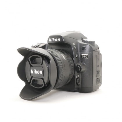 Used Nikon D80 DSLR with Nikon 50mm F1.8 D lens Used Nikon D80 DSLR with Nikon 50mm F1.8 D lens