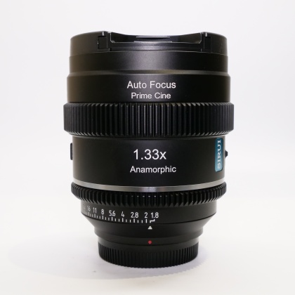 Used Sirui AF 20mm T1.8 Anamorphic lens for Micro 4/3 Used Sirui AF 20mm T1.8 Anamorphic lens for Micro 4/3