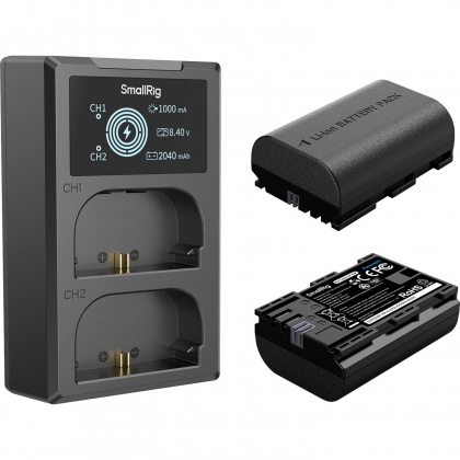 Smallrig 5409 Battery and Charger Kit for Canon LP-E6P