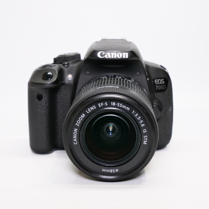 Used Canon EOS 700D DSLR with 18-55mm lens