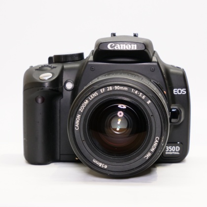 Used Canon EOS 350D DSLR with 28-90mm lens