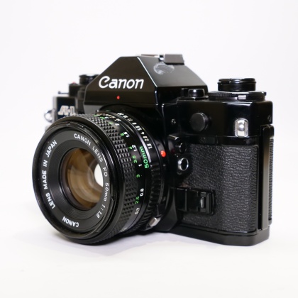 Used Canon A-1 35mm SLR with 50mm lens