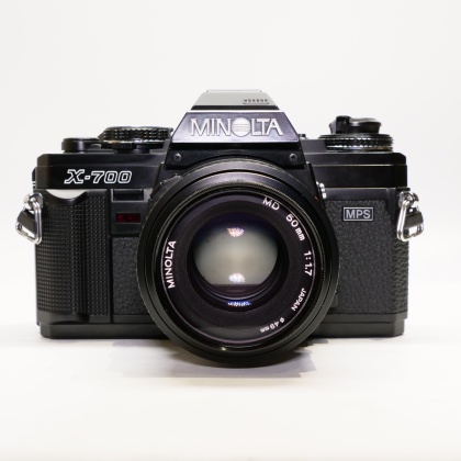 Used Minolta X-700 35mm SLR with 50mm lens