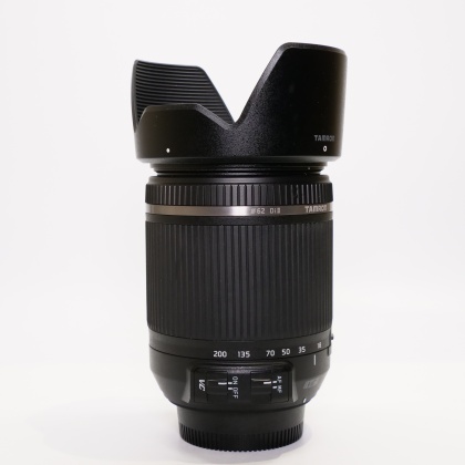Used Tamron 18-200mm f3.5-6.3 VC lens for Nikon