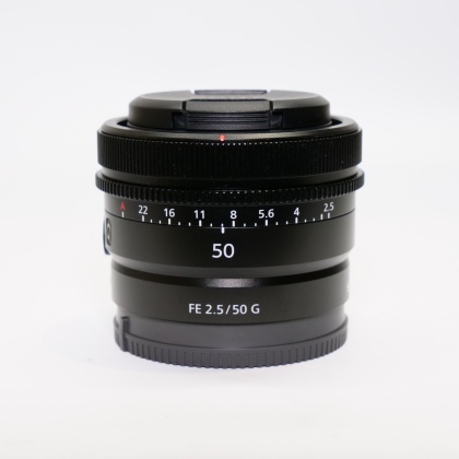 Used Sony FE 50mm f2.5 G lens