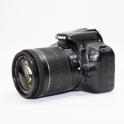 Used Canon EOS 100D DSLR with 18-55mm lens