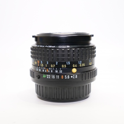 Used Pentax 28mm f2.8 SMC lens