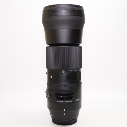 Used Sigma 150-600mm f5-6.3 DG OS HSM Contemporary lens for Canon EOS