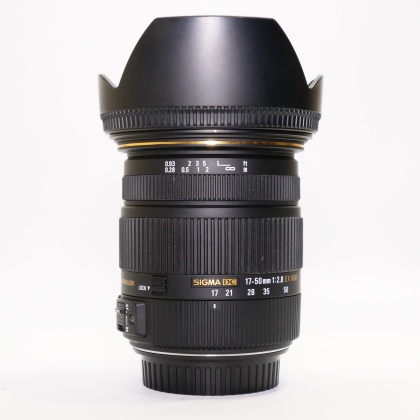 Used Sigma EX DC 17-50mm f2.8 HSM lens for Canon EOS