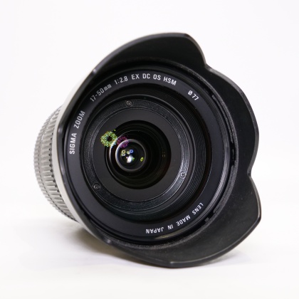 Used Sigma EX DC 17-50mm f2.8 HSM lens for Canon EOS